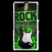 Coque Sony Xperia Z1 Compact Festival de rock vert