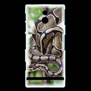 Coque Sony Xperia P Serpent Python Royal