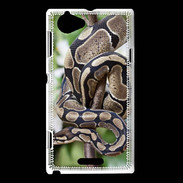 Coque Sony Xperia L Serpent Python Royal