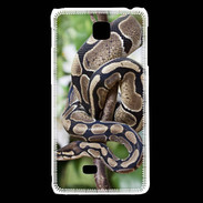Coque LG F5 Serpent Python Royal