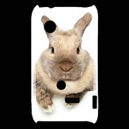 Coque Sony Xperia Typo Portrait de lapin