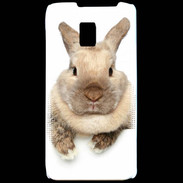 Coque LG P990 Portrait de lapin