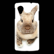 Coque LG Nexus 5 Portrait de lapin