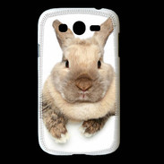 Coque Samsung Galaxy Grand Portrait de lapin