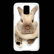 Coque Samsung Galaxy S5 Portrait de lapin