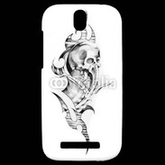 Coque HTC One SV Sketch of tattoo art 817