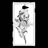 Coque Sony Xperia M2 Sketch of tattoo art 817