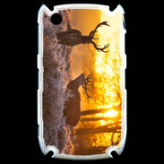 Coque Blackberry 8520 Cerf au couché de soleil 600