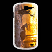 Coque Samsung Galaxy Express Cerf au couché de soleil 600