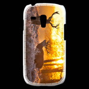Coque Samsung Galaxy S3 Mini Cerf au couché de soleil 600