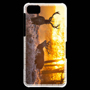 Coque Blackberry Z10 Cerf au couché de soleil 600