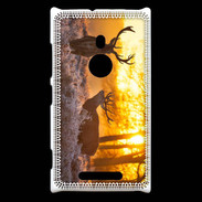 Coque Nokia Lumia 925 Cerf au couché de soleil 600