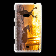 Coque Nokia Lumia 625 Cerf au couché de soleil 600