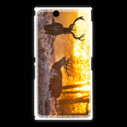 Coque Sony Xpéria Z Ultra Cerf au couché de soleil 600