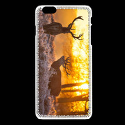 Coque iPhone 6 / 6S Cerf au couché de soleil 600