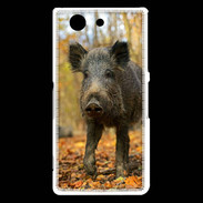 Coque Sony Xperia Z3 Compact Jeune sanglier 100