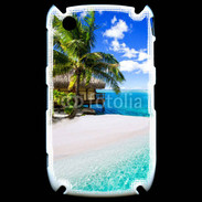 Coque Blackberry 8520 Petite île tropicale sur l'océan indien