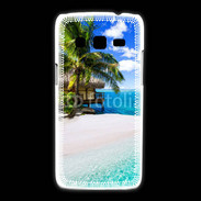 Coque Samsung Galaxy Express2 Petite île tropicale sur l'océan indien