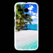 Coque Motorola G Petite île tropicale sur l'océan indien