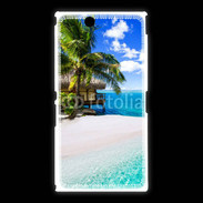Coque Sony Xpéria Z Ultra Petite île tropicale sur l'océan indien