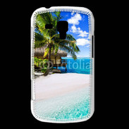 Coque Samsung Galaxy Trend Petite île tropicale sur l'océan indien
