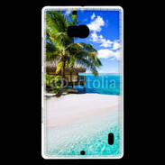 Coque Nokia Lumia 930 Petite île tropicale sur l'océan indien