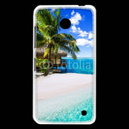 Coque Nokia Lumia 630 Petite île tropicale sur l'océan indien