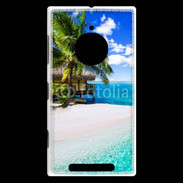 Coque Nokia Lumia 830 Petite île tropicale sur l'océan indien