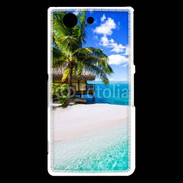 Coque Sony Xperia Z3 Compact Petite île tropicale sur l'océan indien