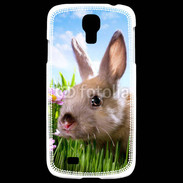 Coque Samsung Galaxy S4 Portrait de lapin 610