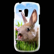 Coque Samsung Galaxy S3 Mini Portrait de lapin 610