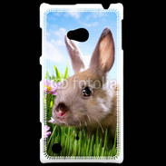 Coque Nokia Lumia 720 Portrait de lapin 610