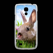 Coque Samsung Galaxy S4mini Portrait de lapin 610