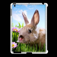 Coque iPad 2/3 Portrait de lapin 610