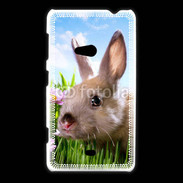 Coque Nokia Lumia 625 Portrait de lapin 610