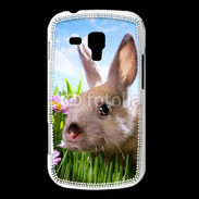 Coque Samsung Galaxy Trend Portrait de lapin 610