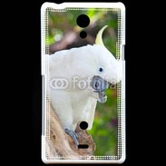 Coque Sony Xperia T Oiseau Cacatoès blanc 25