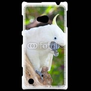 Coque Nokia Lumia 720 Oiseau Cacatoès blanc 25