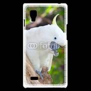Coque LG Optimus L9 Oiseau Cacatoès blanc 25