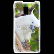 Coque LG P990 Oiseau Cacatoès blanc 25