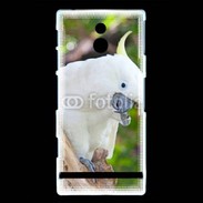 Coque Sony Xperia P Oiseau Cacatoès blanc 25