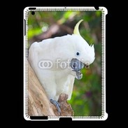 Coque iPad 2/3 Oiseau Cacatoès blanc 25