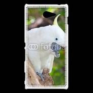 Coque Sony Xperia M2 Oiseau Cacatoès blanc 25