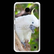 Coque Nokia Lumia 630 Oiseau Cacatoès blanc 25