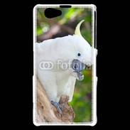 Coque Sony Xperia Z1 Compact Oiseau Cacatoès blanc 25