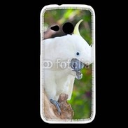 Coque HTC One Mini 2 Oiseau Cacatoès blanc 25