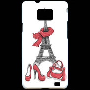 Coque Samsung Galaxy S2 Glamour Paris