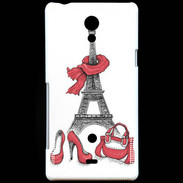 Coque Sony Xperia T Glamour Paris
