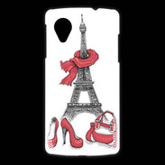 Coque LG Nexus 5 Glamour Paris