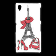 Coque Sony Xpéria Z1 Glamour Paris